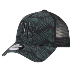 Tampa Bay Rays New Era 9FORTY A-Frame Trucker Adjustable Hat - MLB