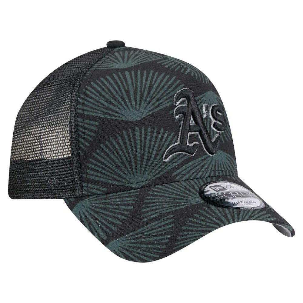 Athletics New Era 9FORTY A-Frame Trucker Adjustable Hat - MLB