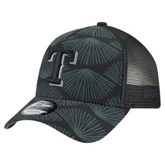Texas Rangers New Era 9FORTY A-Frame Trucker Adjustable Hat - MLB