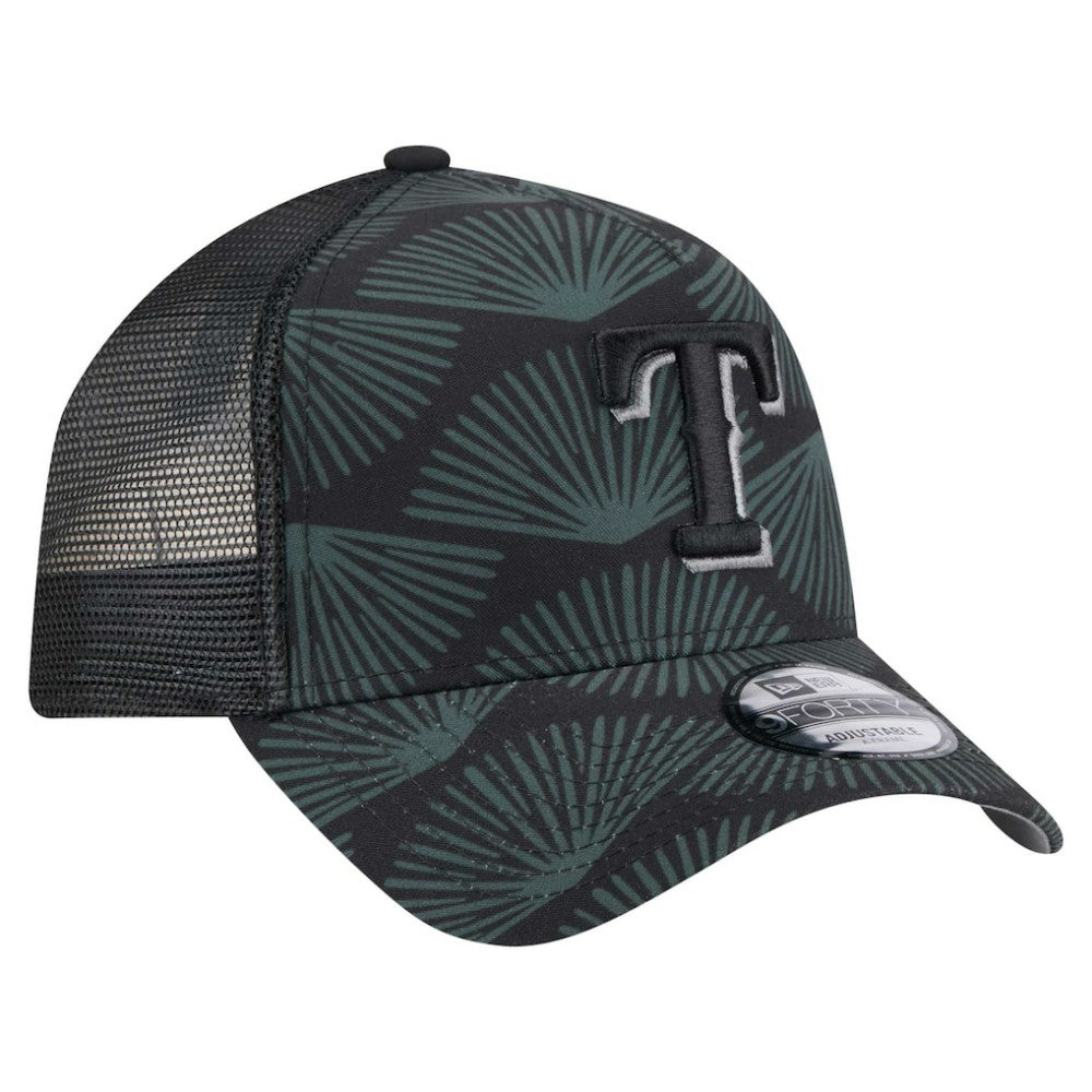 Texas Rangers New Era 9FORTY A-Frame Trucker Adjustable Hat - MLB