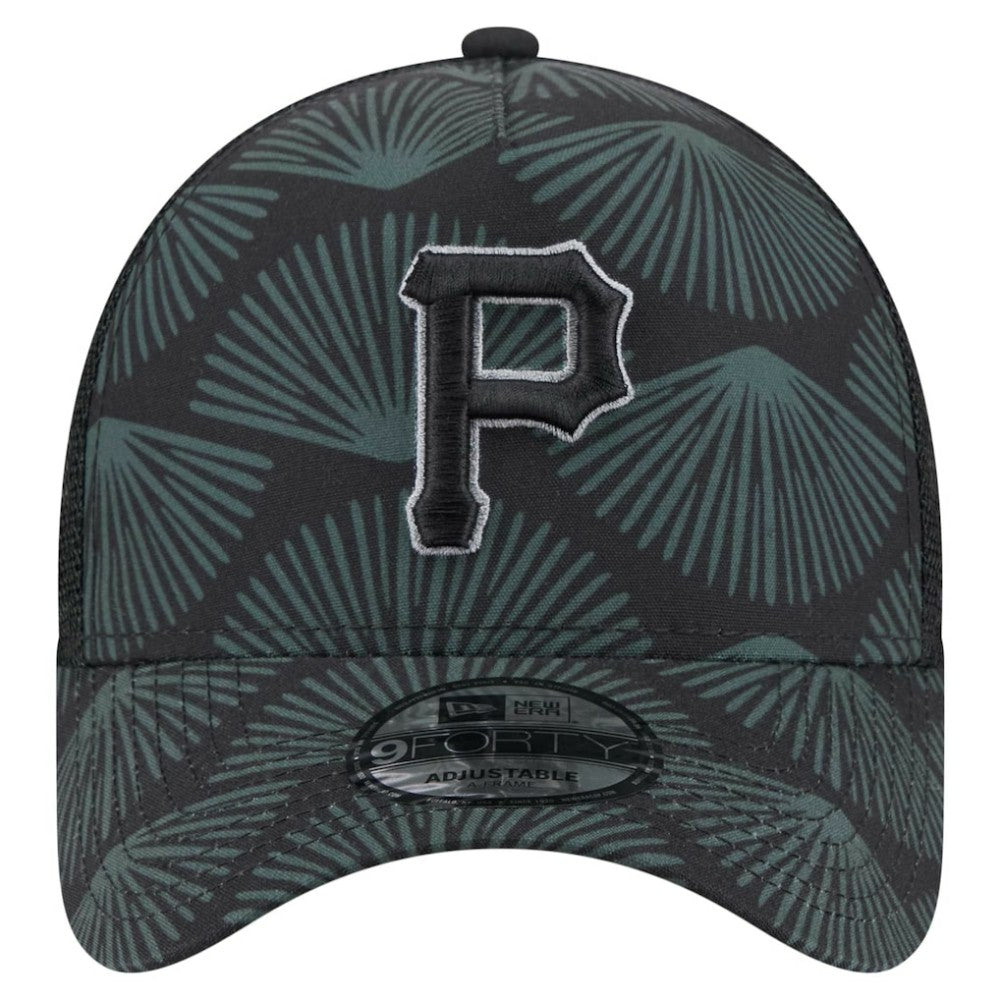 Pittsburgh Pirates New Era 9FORTY A-Frame Trucker Adjustable Hat - MLB