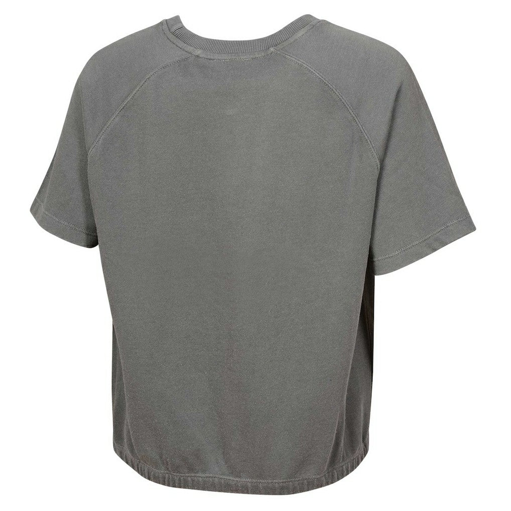 Dallas Cowboys Women's Mineral Wash Short Sleeve Top Gray | NFL