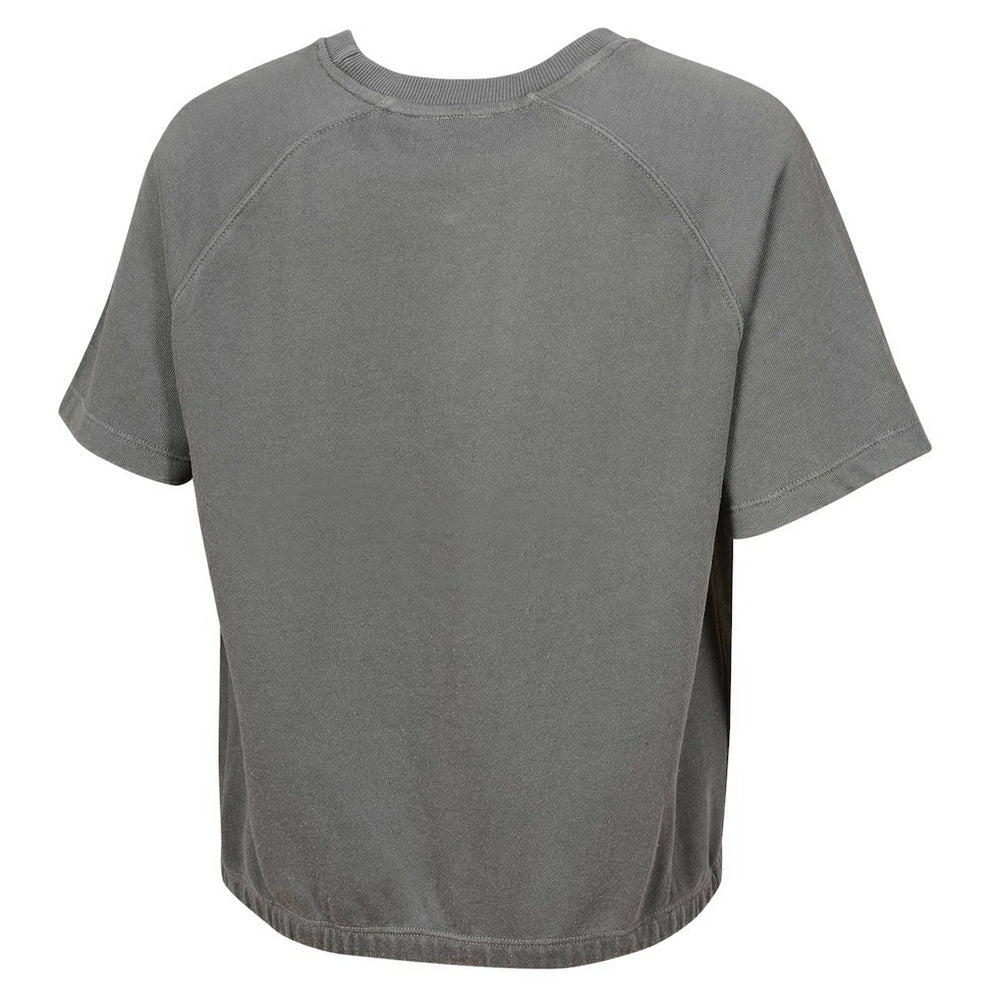 Dallas Cowboys Women's Mineral Wash Short Sleeve Top Gray | NFL