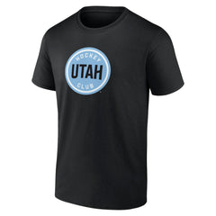 Utah Mammoth Fanatics Draft Logo T-Shirt - Black - NHL