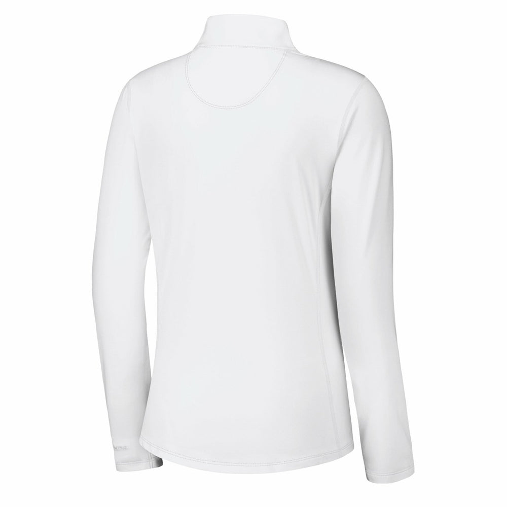 Tampa Bay Buccaneers Women's Sport Playa Vista IslandZone Quarter-Zip Jacket White | Tommy Bahama