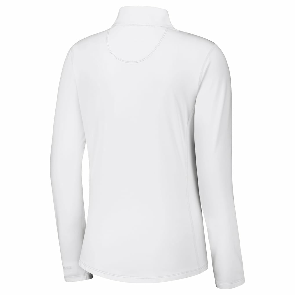 Indianapolis Colts Women's Sport Playa Vista IslandZone Quarter-Zip Jacket White | Tommy Bahama
