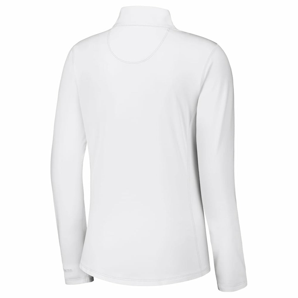 Indianapolis Colts Women's Sport Playa Vista IslandZone Quarter-Zip Jacket White | Tommy Bahama