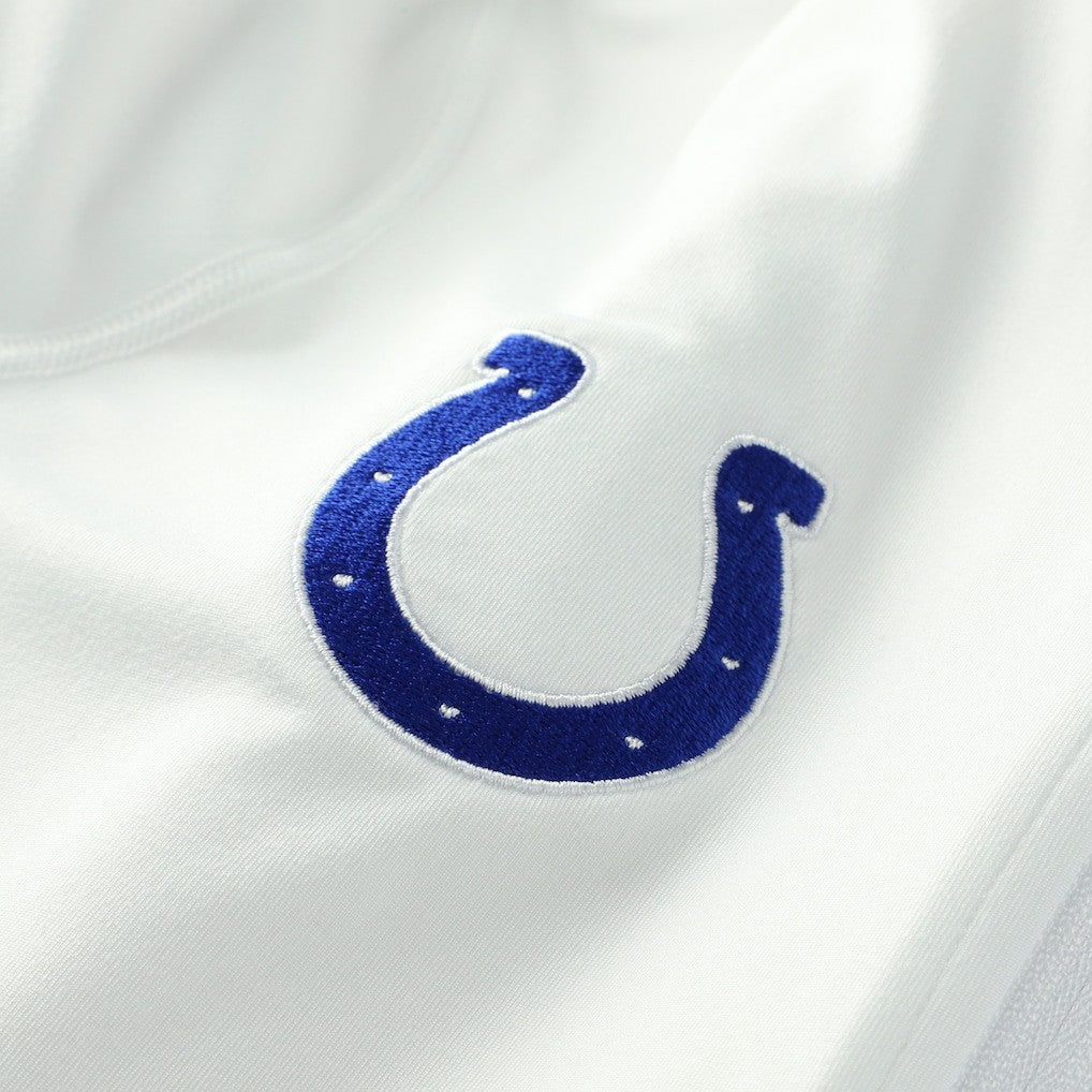 Indianapolis Colts Women's Sport Playa Vista IslandZone Quarter-Zip Jacket White | Tommy Bahama
