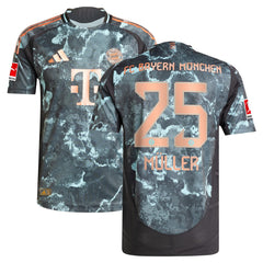 Thomas Müller Bayern Munich 2024/25 Away Player Jersey Black | Adidas online