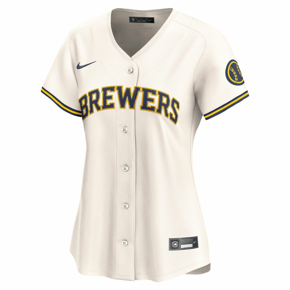 Milwaukee Brewers Nike Women's Home Limited Jersey - MLB