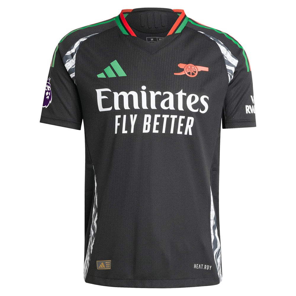 Bukayo Saka Arsenal 2024/25 Away Player Jersey Black | Adidas Online
