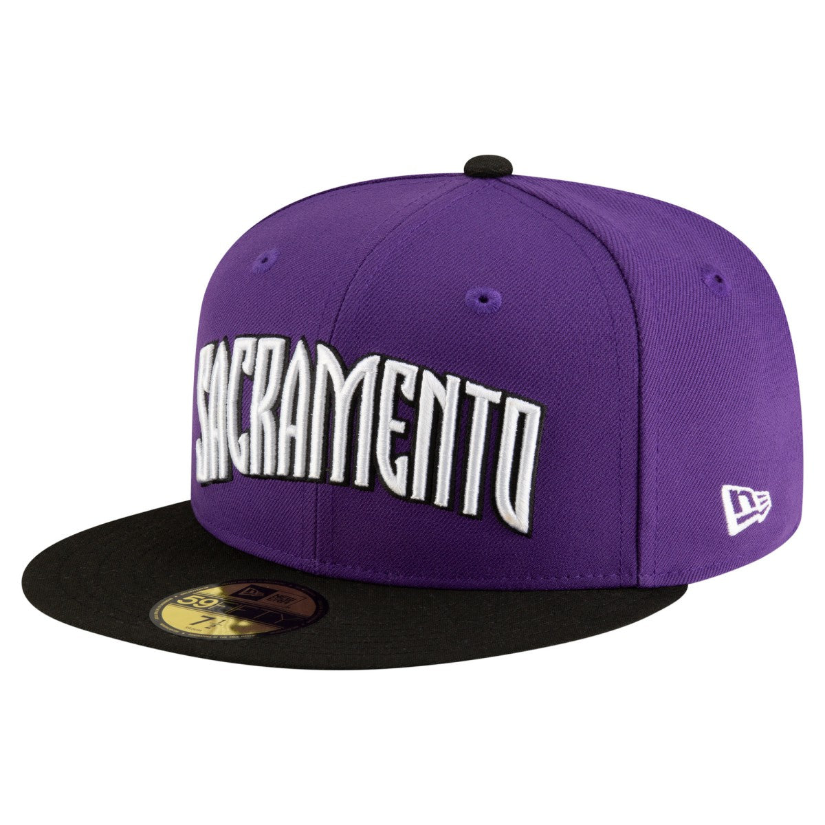 Sacramento Kings 2024/25 Classic Edition Jersey Hook 59FIFTY Fitted Hat Purple/Black - NBA