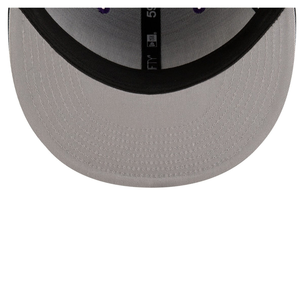 Sacramento Kings 2024/25 Classic Edition Jersey Hook 59FIFTY Fitted Hat Purple/Black - NBA