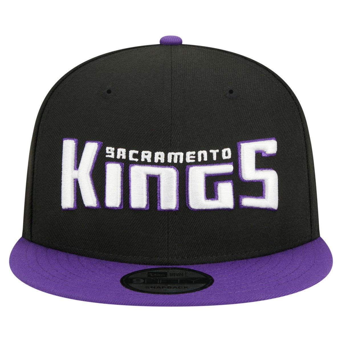 Sacramento Kings Jersey Hook Statement Edition 9FIFTY Snapback Hat Black/Purple - NBA