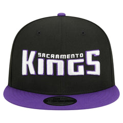 Sacramento Kings Jersey Hook Statement Edition 9FIFTY Snapback Hat Black/Purple - NBA