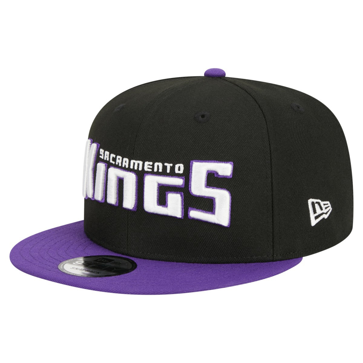 Sacramento Kings Jersey Hook Statement Edition 9FIFTY Snapback Hat Black/Purple - NBA