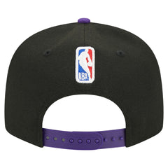 Sacramento Kings Jersey Hook Statement Edition 9FIFTY Snapback Hat Black/Purple - NBA
