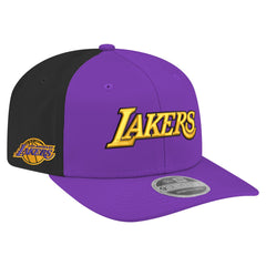 Los Angeles Lakers Statement Edition Jersey Hook 9SEVENTY Stretch-Snap Hat Purple - NBA