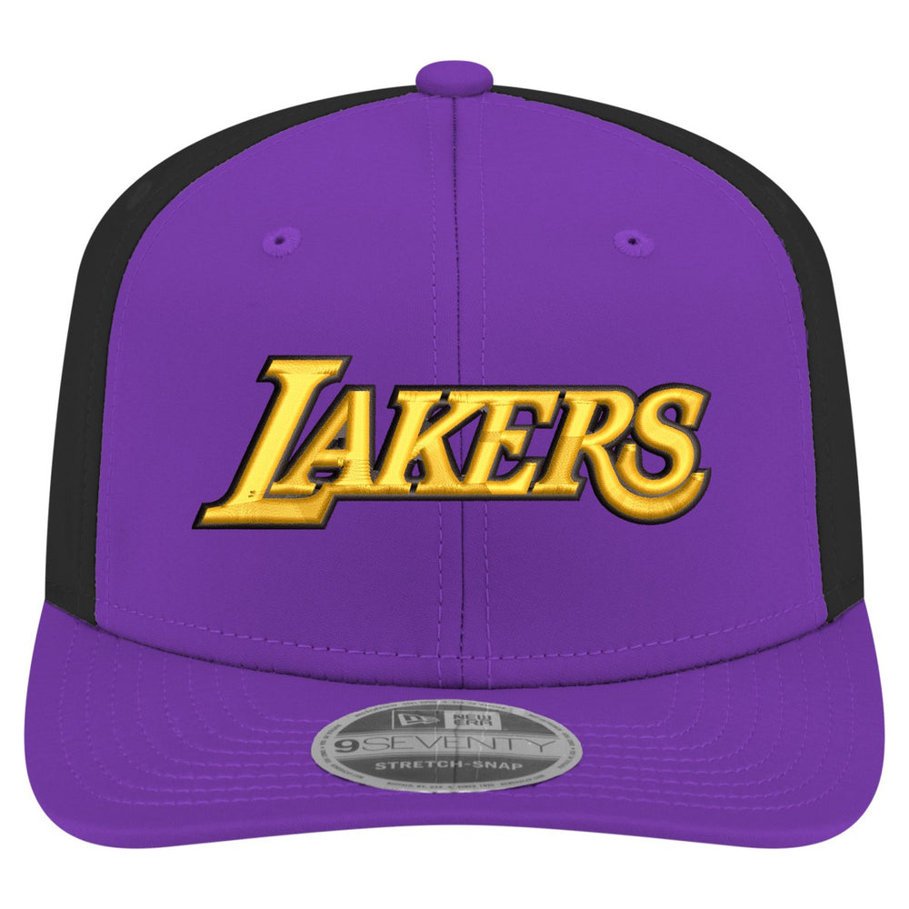 Los Angeles Lakers Statement Edition Jersey Hook 9SEVENTY Stretch-Snap Hat Purple - NBA