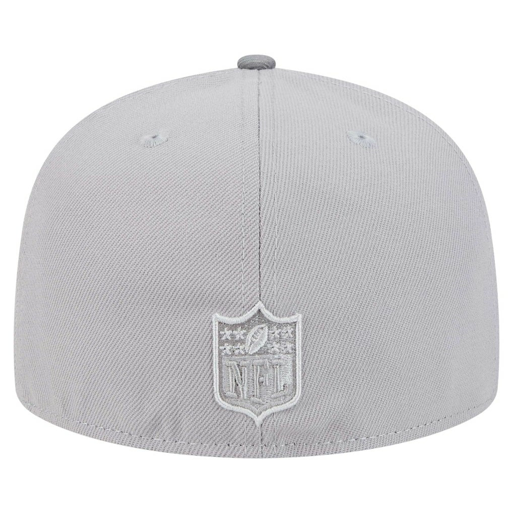 Atlanta Falcons New Era Iron Cloud 59FIFTY Fitted Hat Gray/Graphite | NFL