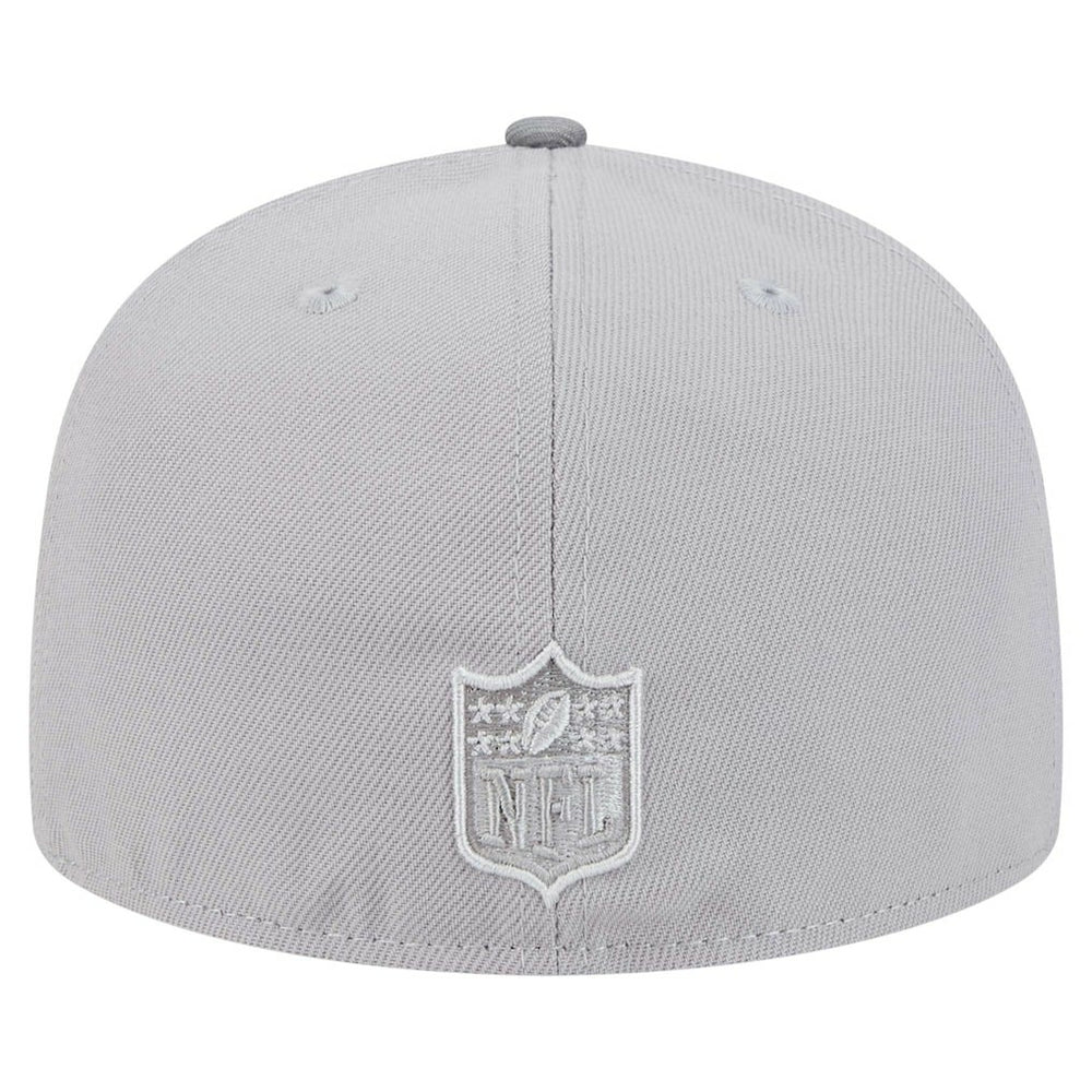Atlanta Falcons New Era Iron Cloud 59FIFTY Fitted Hat Gray/Graphite | NFL