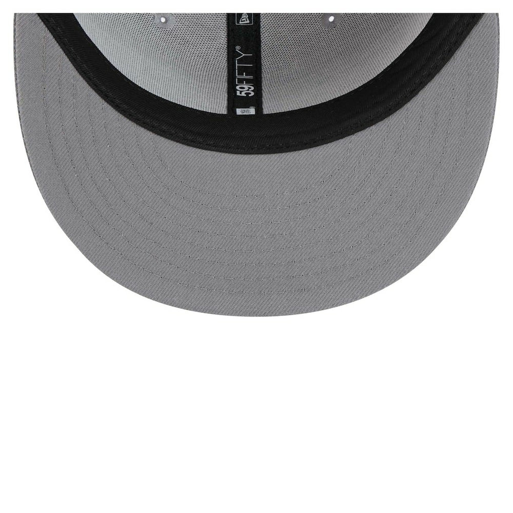 Atlanta Falcons New Era Iron Cloud 59FIFTY Fitted Hat Gray/Graphite | NFL