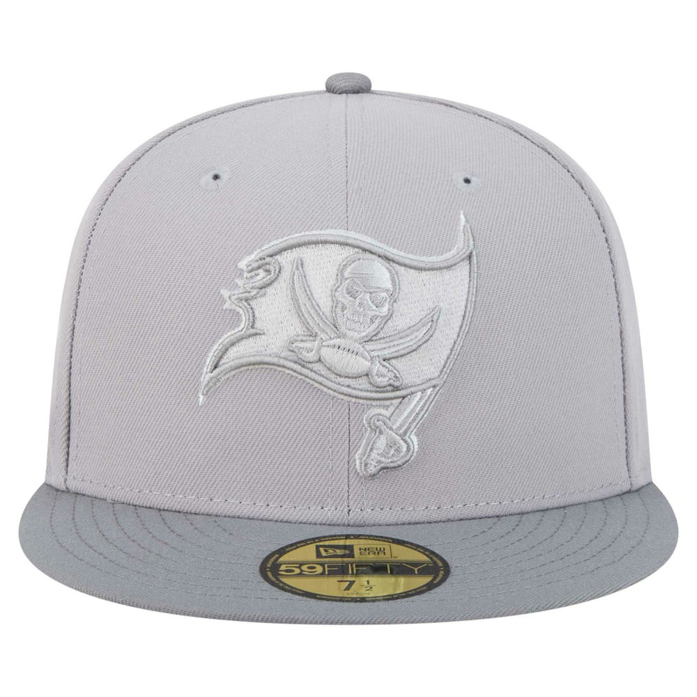 Tampa Bay Buccaneers New Era Iron Cloud 59FIFTY Fitted Hat Gray/Graphite | NFL