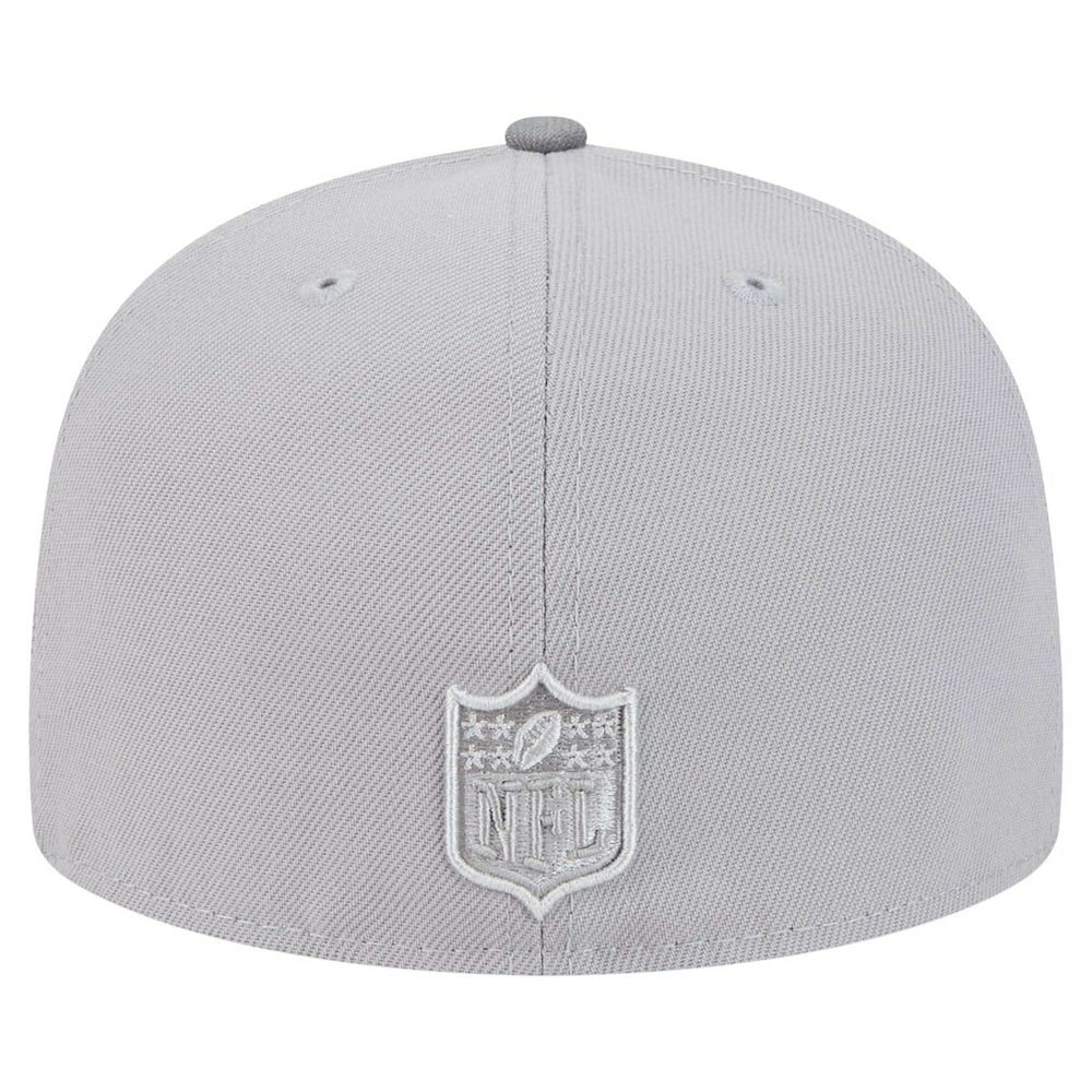 Pittsburgh Steelers New Era Iron Cloud 59FIFTY Fitted Hat Gray/Graphite | NFL