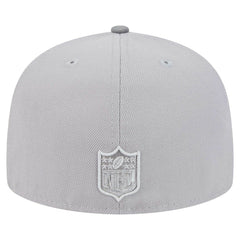 Pittsburgh Steelers New Era Iron Cloud 59FIFTY Fitted Hat Gray/Graphite | NFL