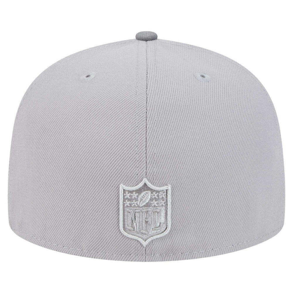 Miami Dolphins New Era Iron Cloud 59FIFTY Fitted Hat Gray/Graphite | NFL