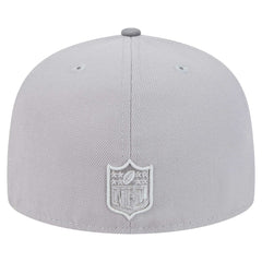 Miami Dolphins New Era Iron Cloud 59FIFTY Fitted Hat Gray/Graphite | NFL