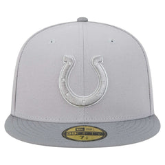 Indianapolis Colts New Era Iron Cloud 59FIFTY Fitted Hat Gray/Graphite | NFL