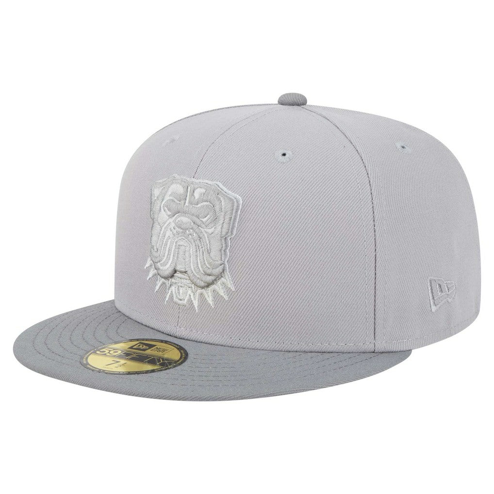 Cleveland Browns New Era Iron Cloud 59FIFTY Fitted Hat Gray/Graphite | NFL
