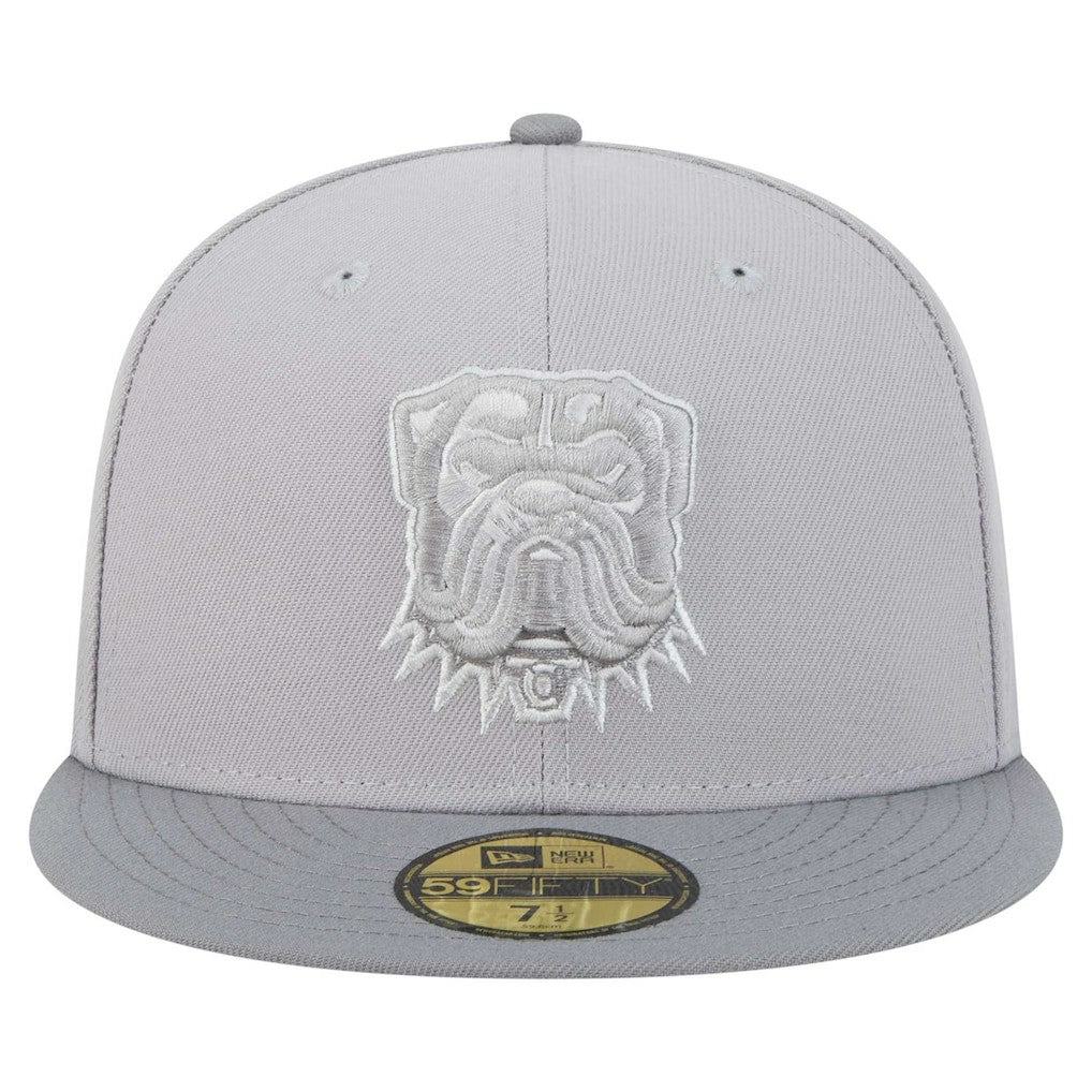 Cleveland Browns New Era Iron Cloud 59FIFTY Fitted Hat Gray/Graphite | NFL