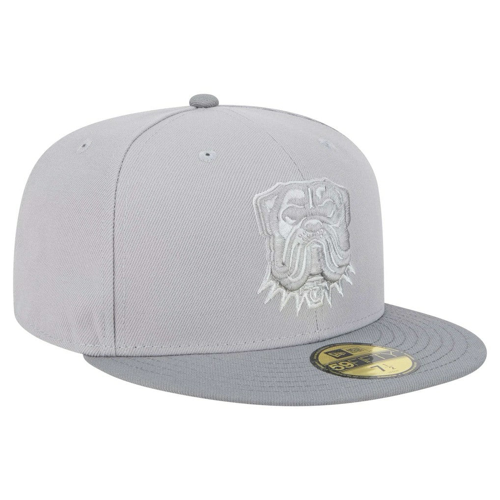 Cleveland Browns New Era Iron Cloud 59FIFTY Fitted Hat Gray/Graphite | NFL