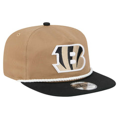 Cincinnati Bengals New Era Desert Golfer Snapback Hat Khaki/Black | NFL