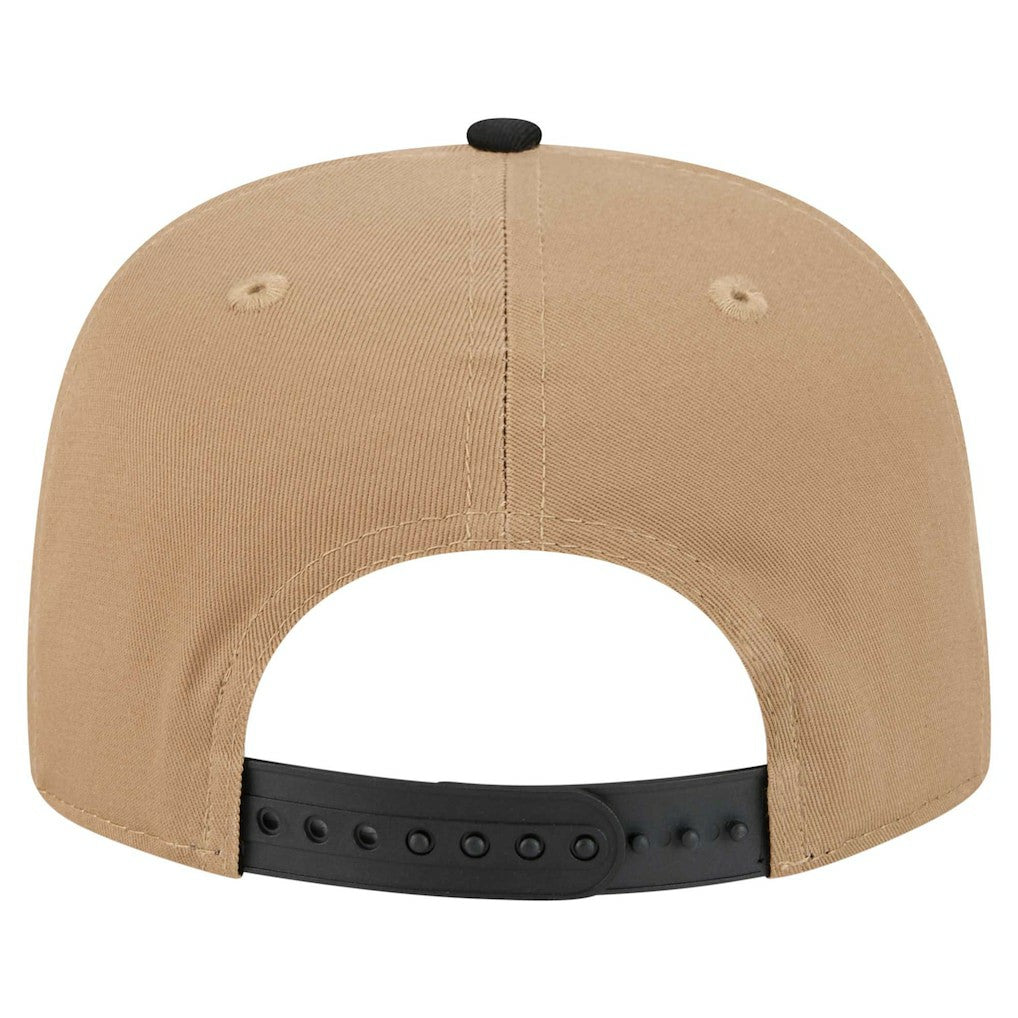 Miami Dolphins New Era Desert Golfer Snapback Hat Khaki/Black | NFL