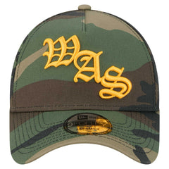 Washington Commanders New Era Mystic Camo A-Frame 9FORTY Adjustable Hat Camo | NFL