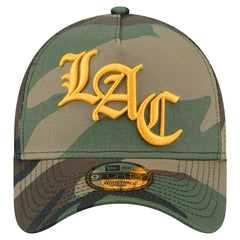 Los Angeles Chargers New Era Mystic Camo A-Frame 9FORTY Adjustable Hat Camo | NFL