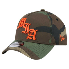 Miami Dolphins New Era Mystic Camo A-Frame 9FORTY Adjustable Hat Camo | NFL
