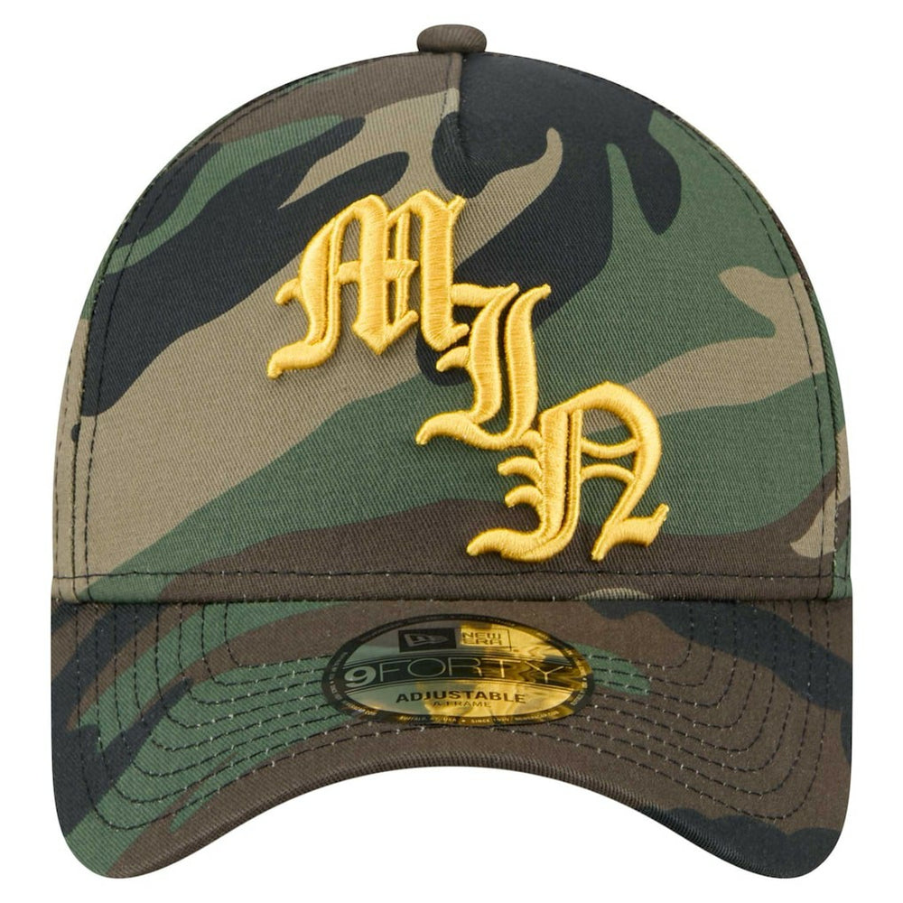 Minnesota Vikings New Era Mystic Camo A-Frame 9FORTY Adjustable Hat Camo | NFL