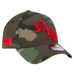 New York Giants New Era Mystic Camo A-Frame 9FORTY Adjustable Hat Camo | NFL