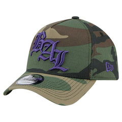 Baltimore Ravens New Era Mystic Camo A-Frame 9FORTY Adjustable Hat Camo | NFL