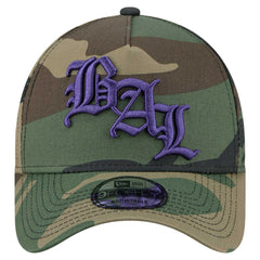 Baltimore Ravens New Era Mystic Camo A-Frame 9FORTY Adjustable Hat Camo | NFL