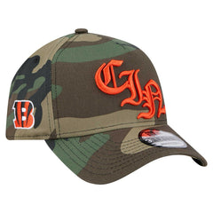 Cincinnati Bengals New Era Mystic Camo A-Frame 9FORTY Adjustable Hat Camo | NFL