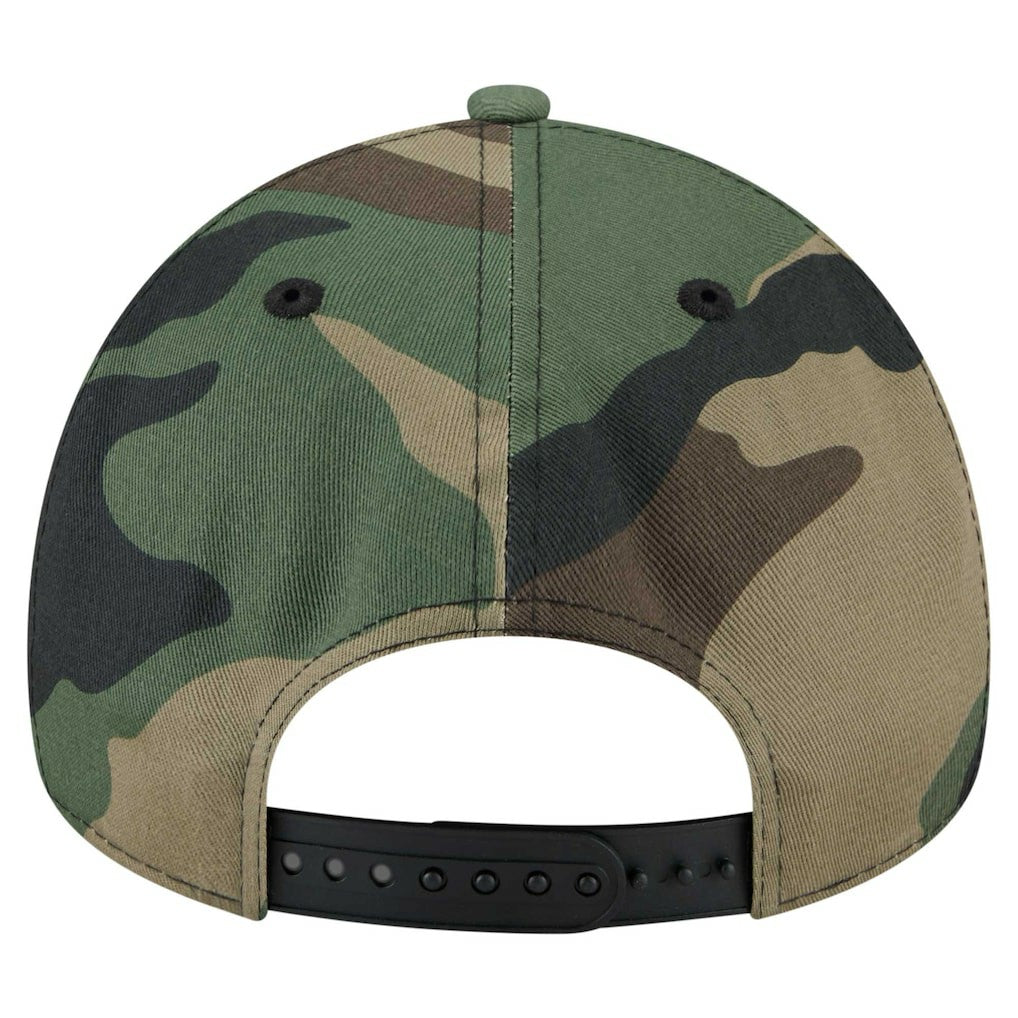 Detroit Lions New Era Mystic Camo A-Frame 9FORTY Adjustable Hat Camo | NFL