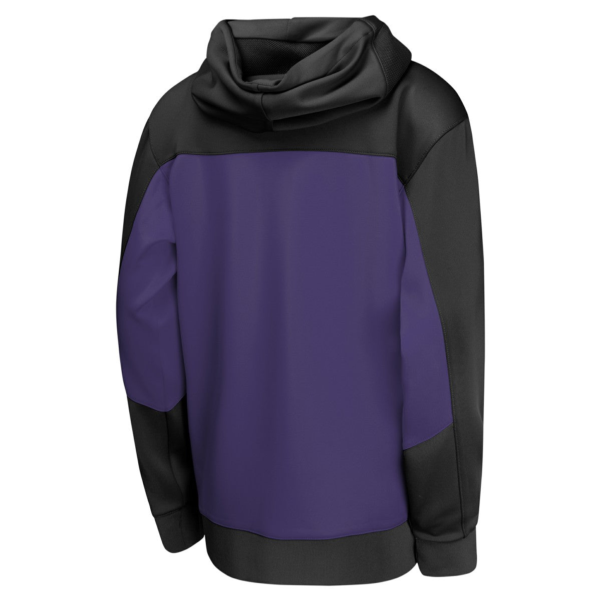 Phoenix Suns Youth Authentic On-Court Showtime Performance Full-Zip Hoodie Black/Purple - NBA