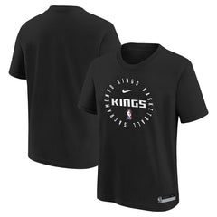 Sacramento Kings Youth Practice Legend T-Shirt Black - NBA