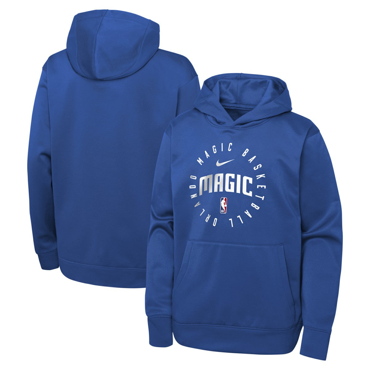 Orlando Magic Youth Performance Practice Spotlight Pullover Hoodie Blue - NBA
