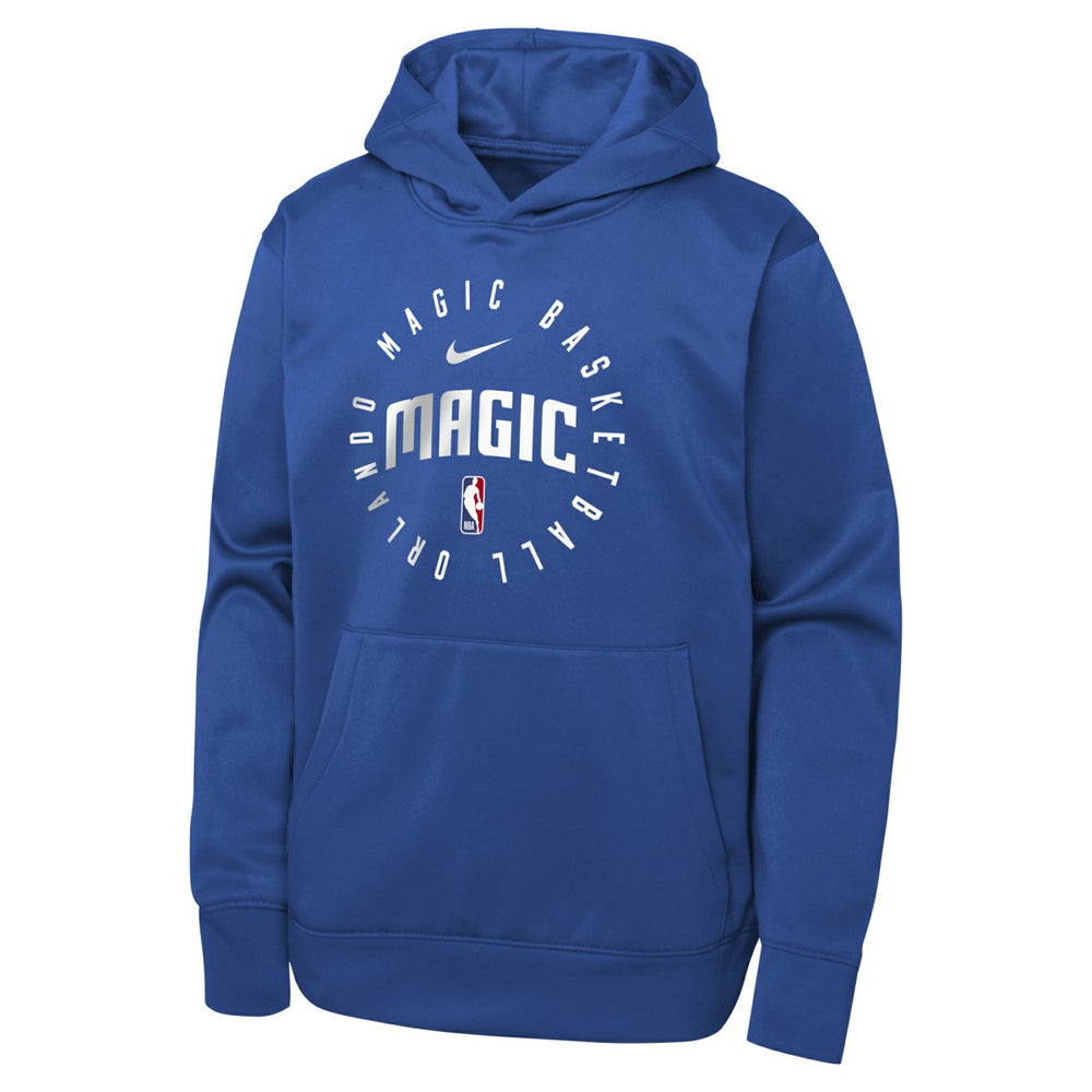 Orlando Magic Youth Performance Practice Spotlight Pullover Hoodie Blue - NBA